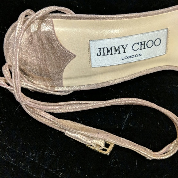 Jimmy Choo!  36.5 (6.5) blush color heel - Picture 7 of 8